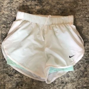 nike shorts w built in spandex